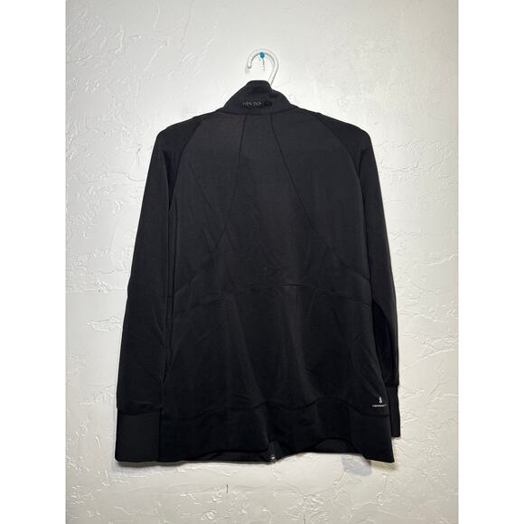 New Balance black full zip lightning dry athletic jacket womens 2XL athleisure - Picture 5 of 9